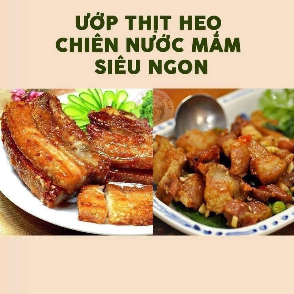 ƯỚP THỊT HEO CHIÊN NƯỚC MẮM SIÊU NGON