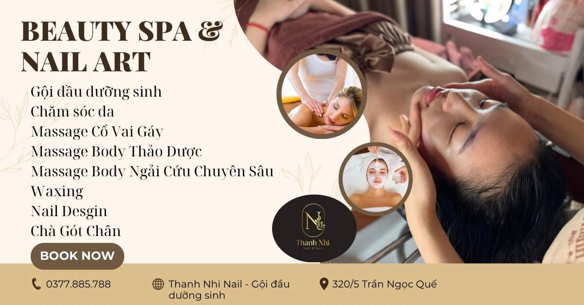 Thanh Nhi Nail Spa - Gội Đầu Dưỡng Sinh