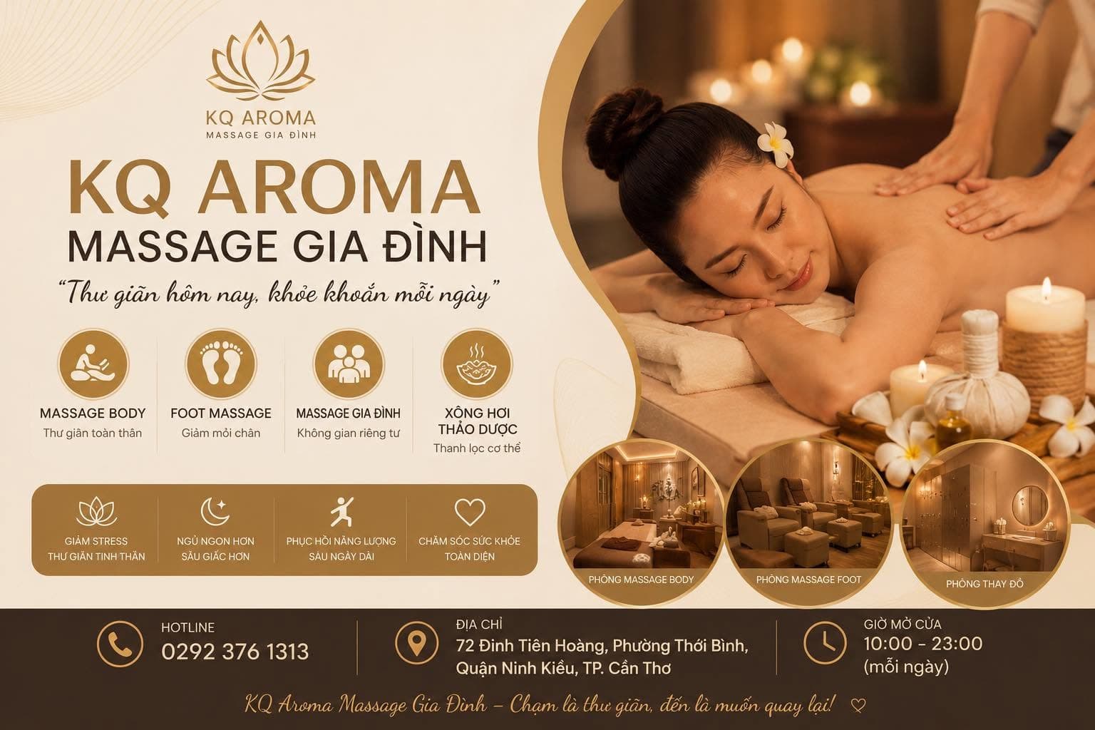 KQ Aroma Massage Gia Đình
