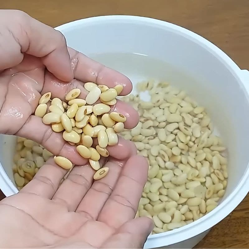 Sơ chế đậu nành và làm trân châu trắng - ảnh 1