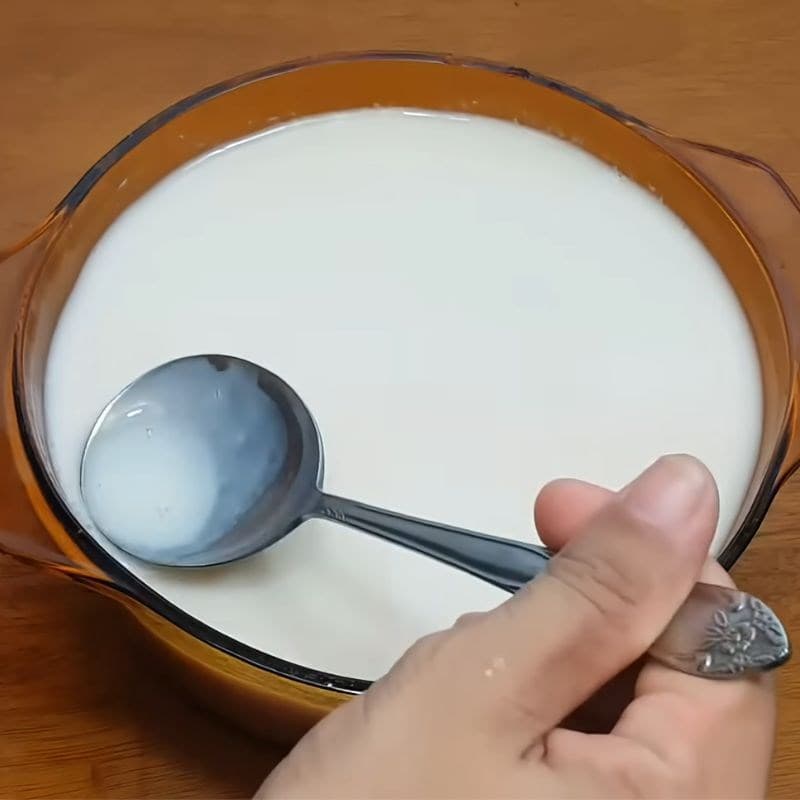 Cách làm chè tàu hủ bằng đường nho - ảnh 4